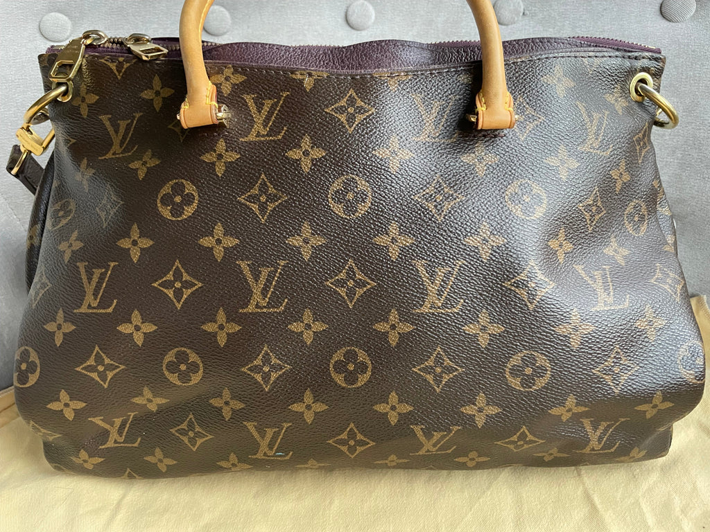 Louis Vuitton Pallas Tote in Monogram and Grape (RRP £1960)