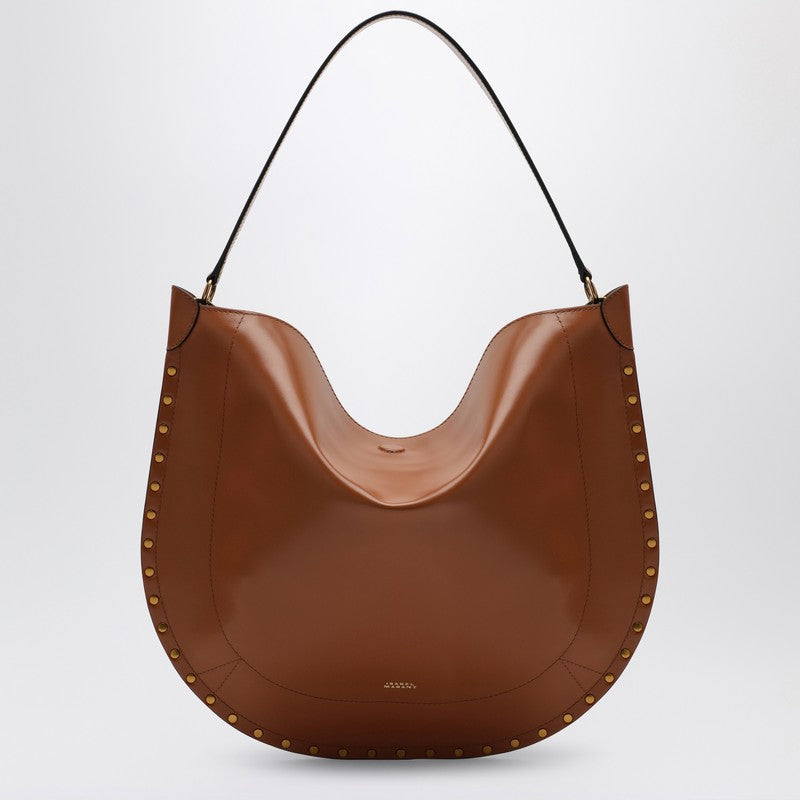 Isabel Marant Oskan Soft Cognac-Coloured Hobo Bag Women