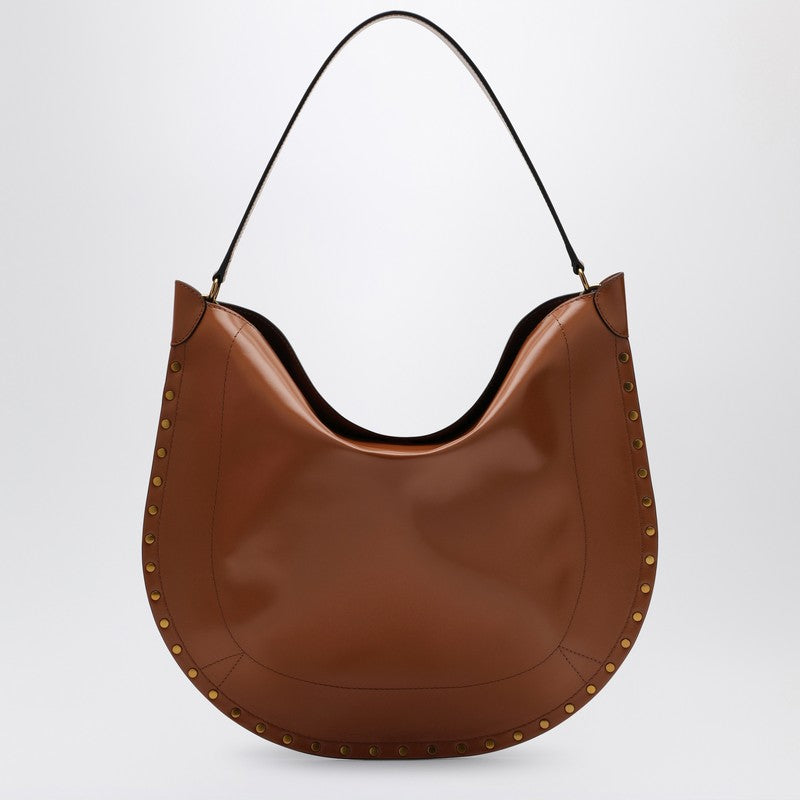Isabel Marant Oskan Soft Cognac-Coloured Hobo Bag Women