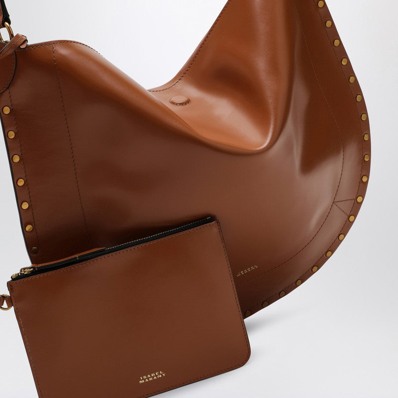 Isabel Marant Oskan Soft Cognac-Coloured Hobo Bag Women