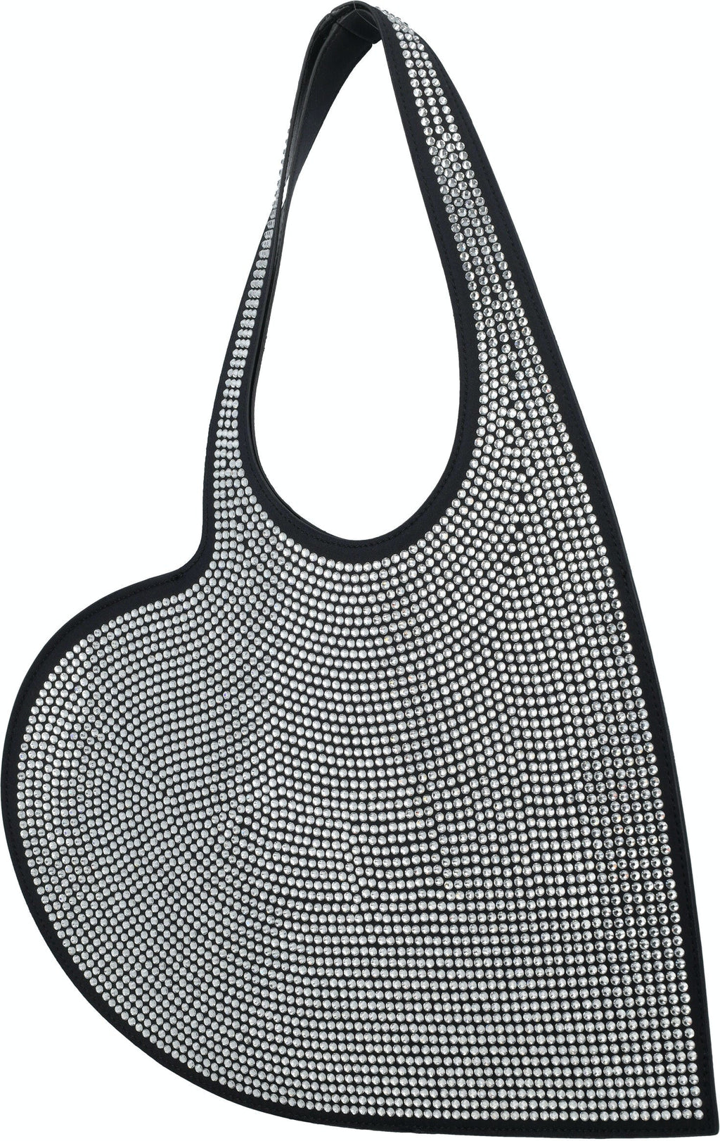Heart Tote Bag With Crystals