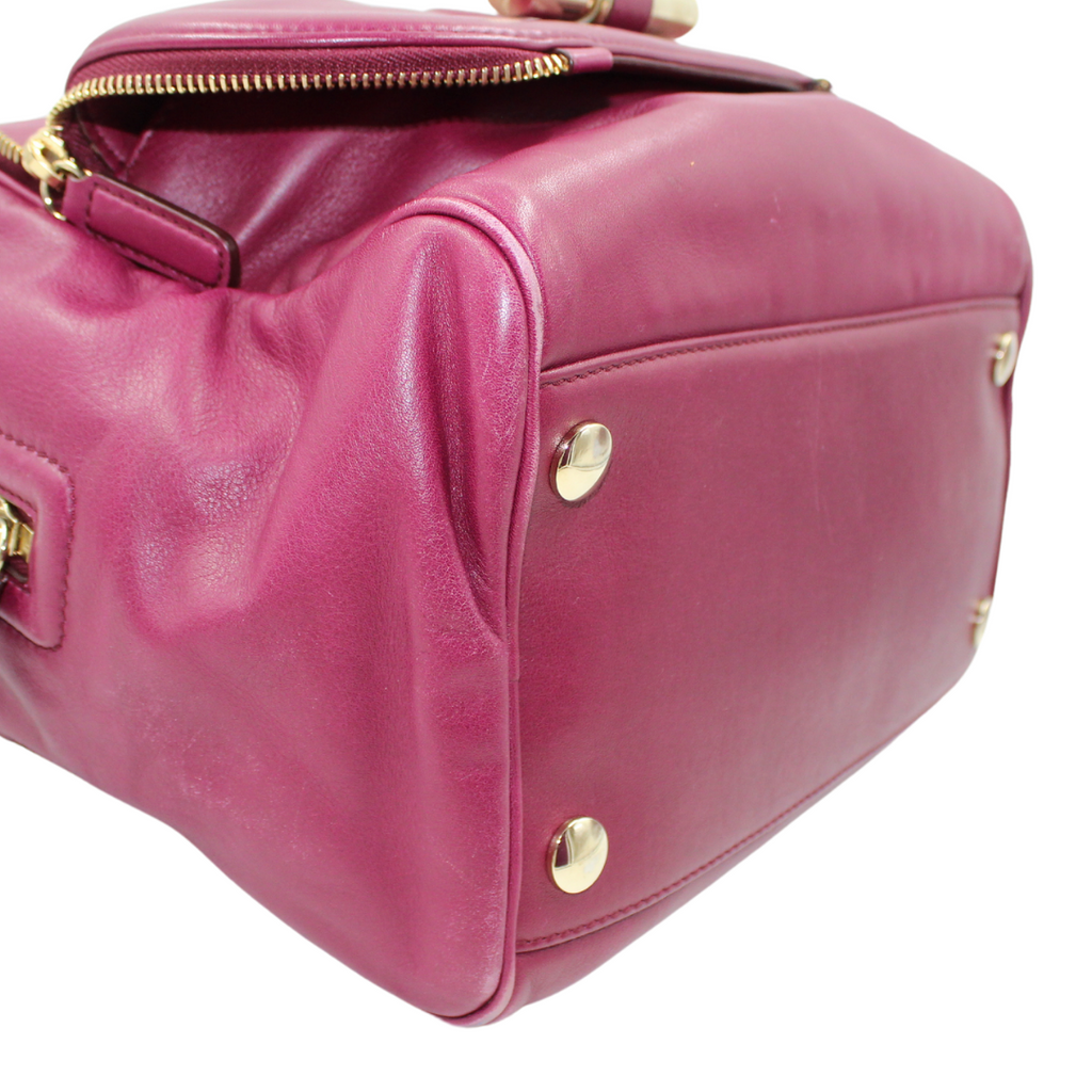 Jimmy Choo Justine Leather Handle Bag