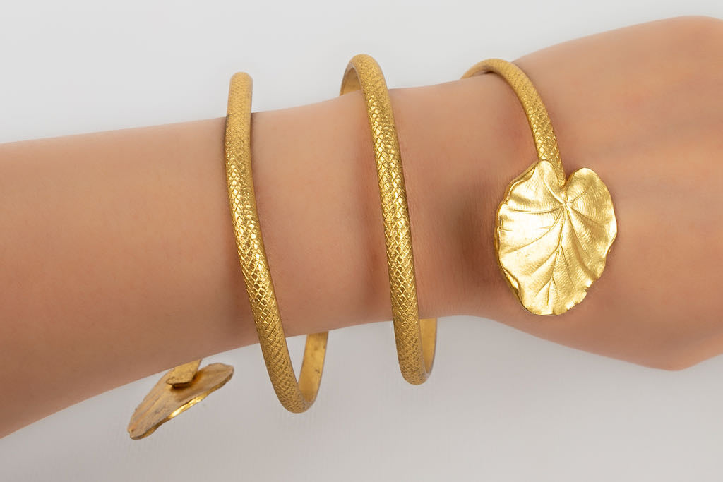 Bracelet de thÃƒÆ’Ã‚Â©ÃƒÆ’Ã‚Â¢tre en mÃƒÆ’Ã‚Â©tal dorÃƒÆ’Ã‚Â©