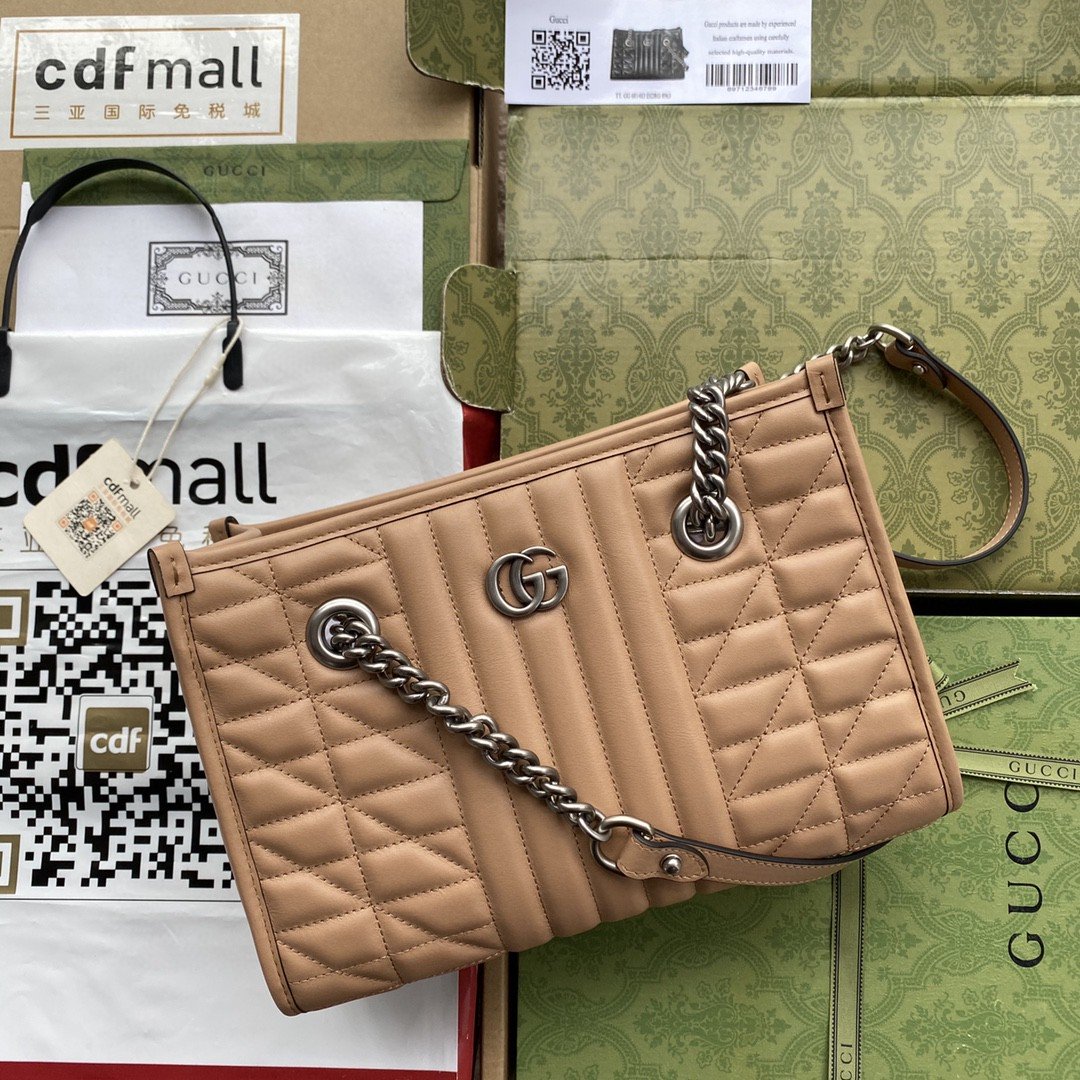 Glami Marmont MeGLAMIum Tote Bag Brown For Women 10.2in/26.5cm Glami