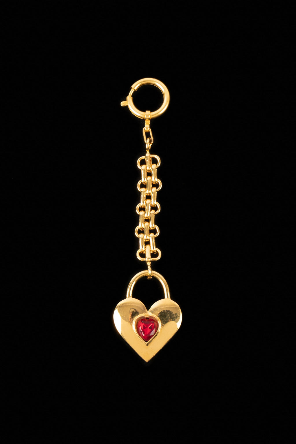 Porte clé coeur Chanel 1988