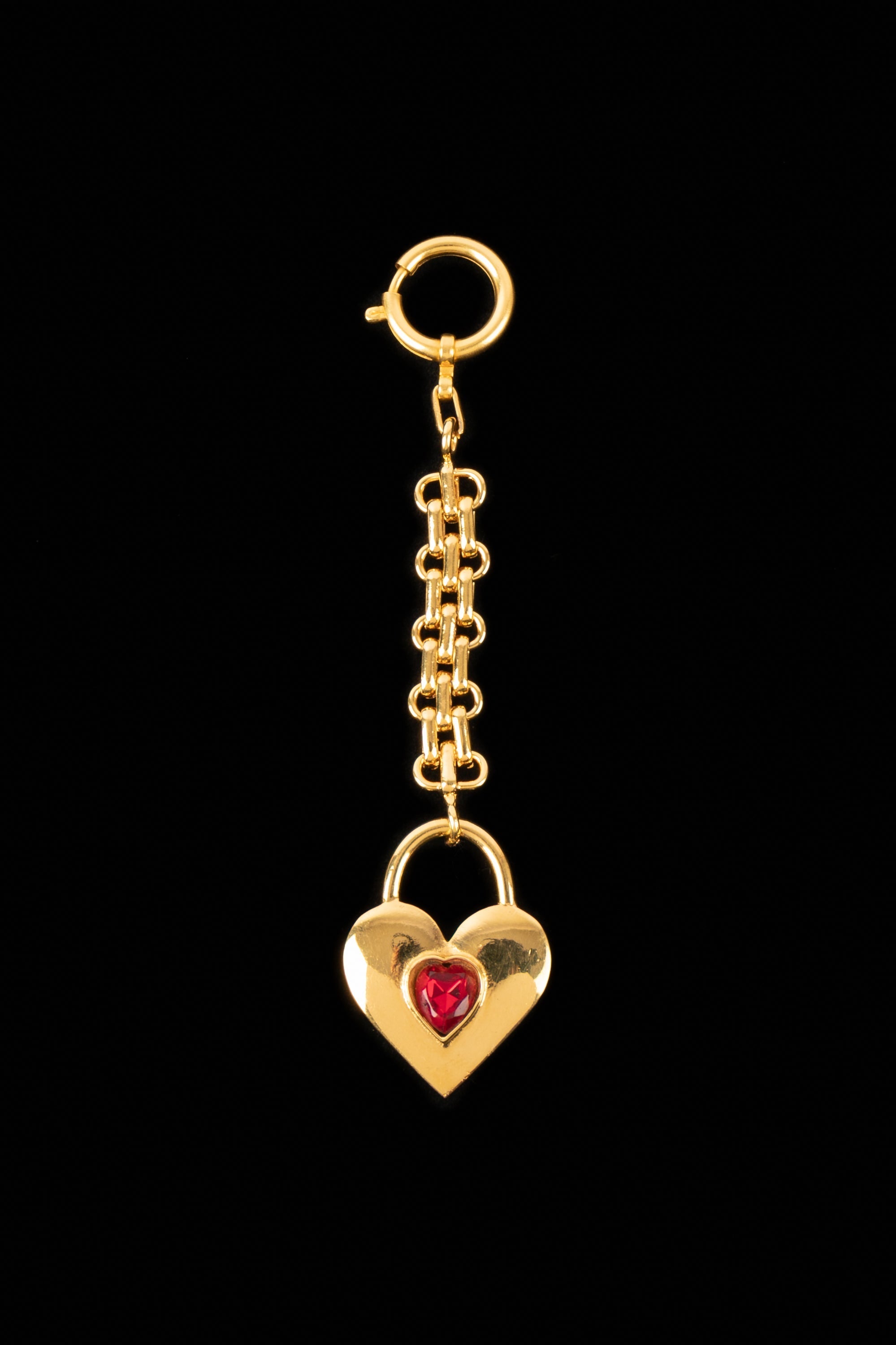 Porte clé coeur Chanel 1988