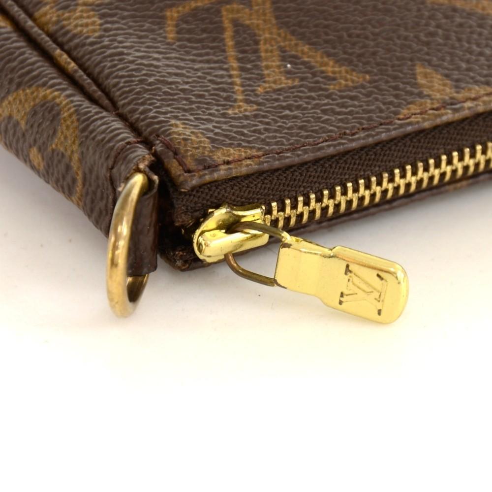 Louis Vuitto Monogram Canvas Pochette Accessoires Evening Bag