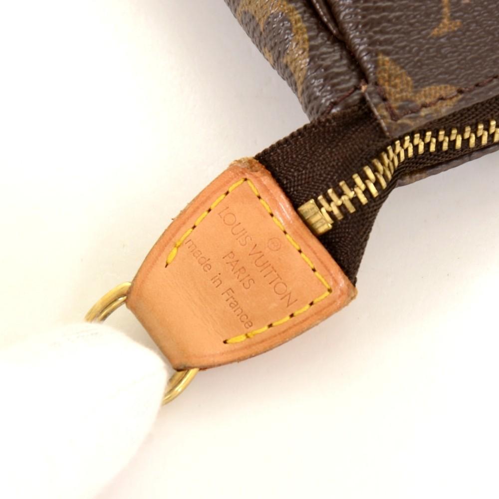 Louis Vuitto Monogram Canvas Pochette Accessoires Evening Bag