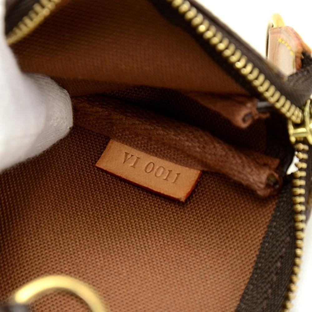 Louis Vuitto Monogram Canvas Pochette Accessoires Evening Bag