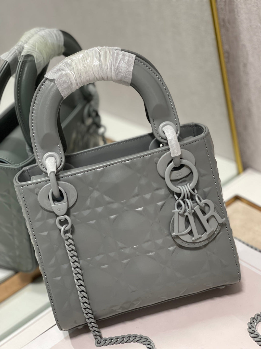 GLAMI Mini Lady Bag, Dark Grey, For Women WomenÃ¢â‚¬â„¢s Handbags, Crossbody Bags, 17cm CD