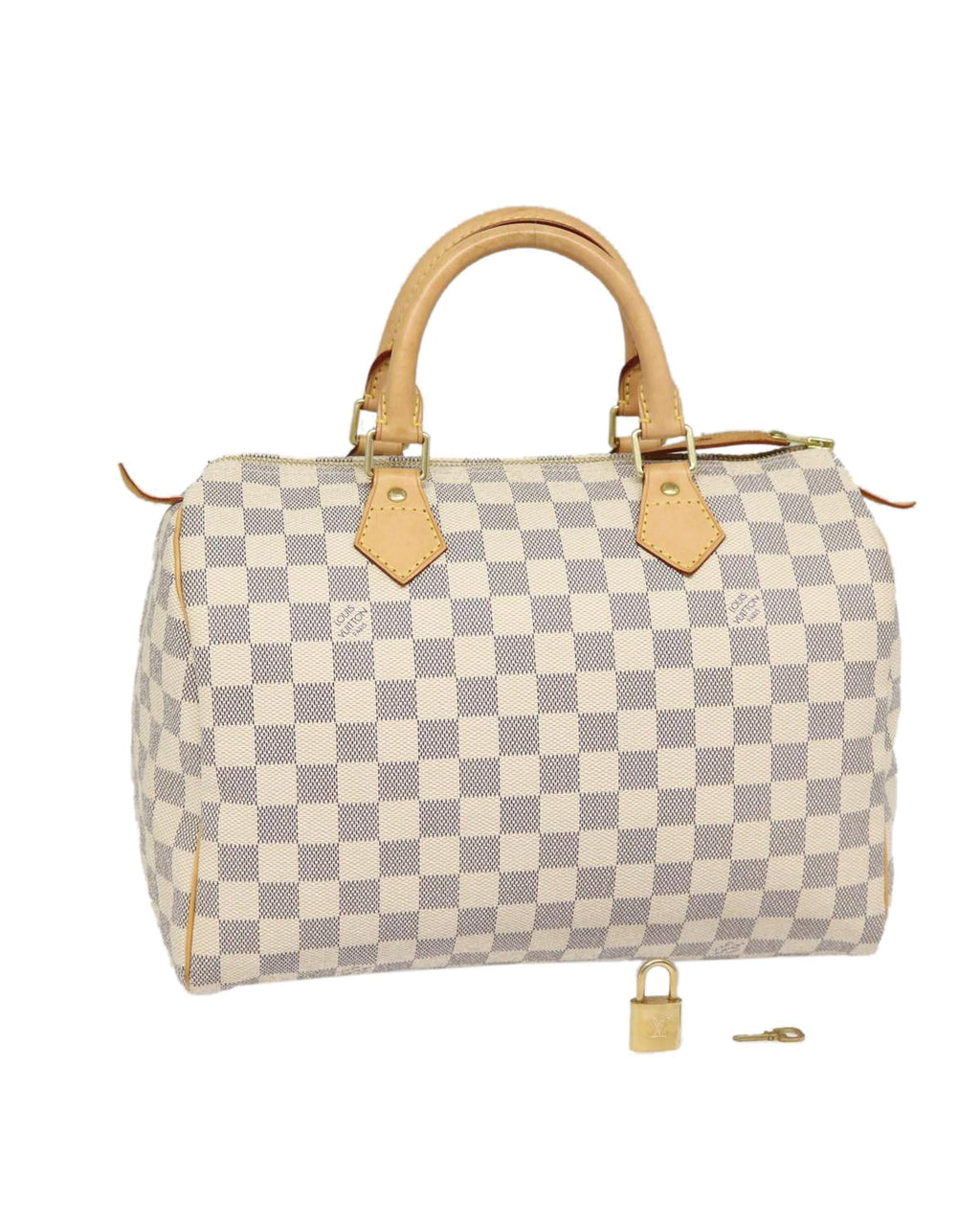 Speedy 30 Damier Azur handbag