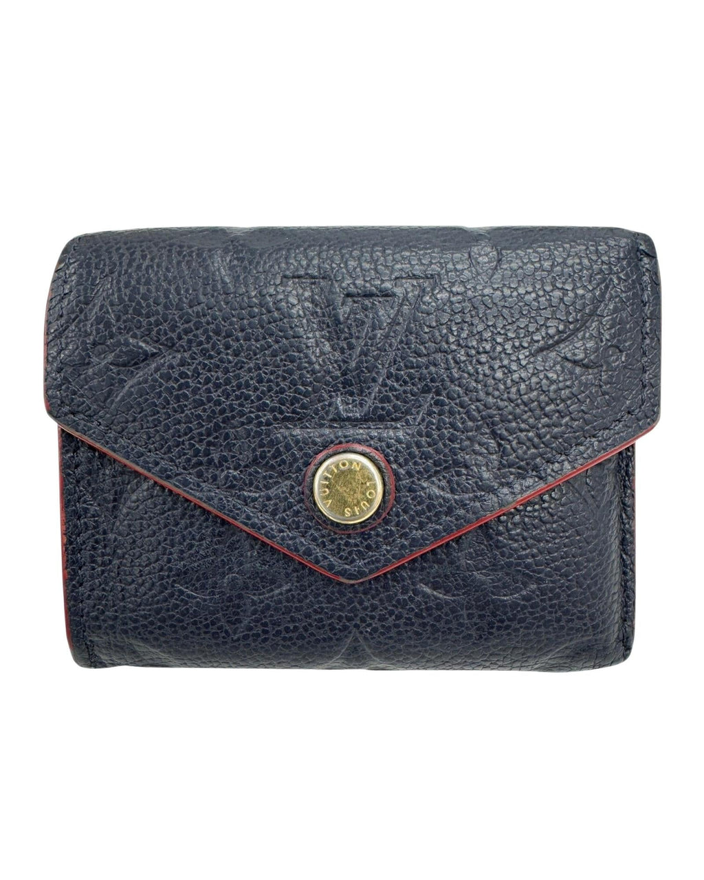 Compact Leather Wallet with Box and Dust Bag