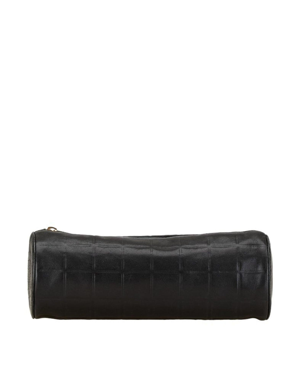 Chanel Chanel Barrel Bag Quilted Leather Clutch