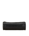 Chanel Chanel Barrel Bag Quilted Leather Clutch