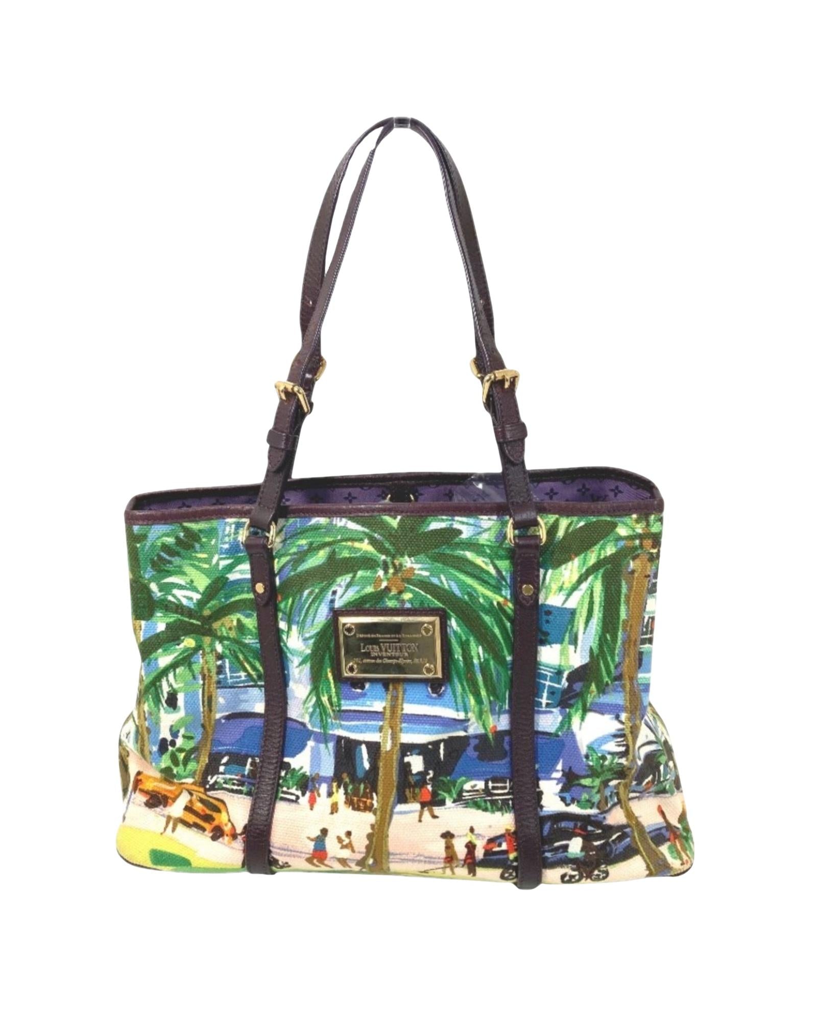Palm Springs Tote Bag Beach Scene