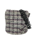 Chanel Tweed Chain Bag Model Tweed