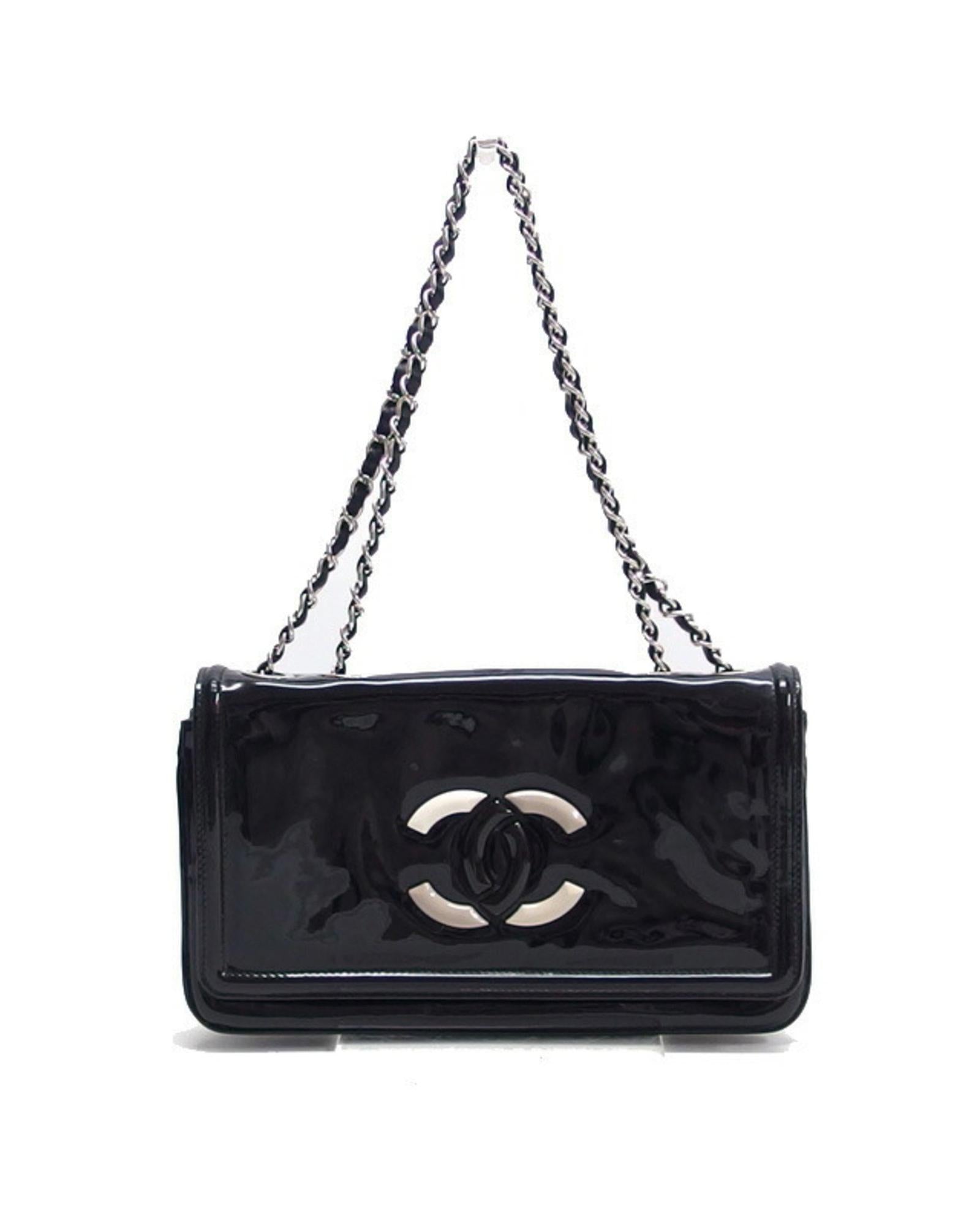 Chanel Classic Flap Bag Patent Leather