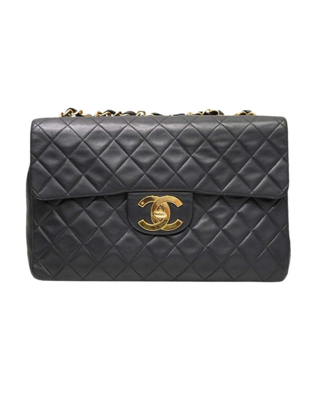 Chanel Classic Jumbo Lambskin Shoulder Bag