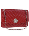 Chanel Lion Head Chevron Shoulder Bag