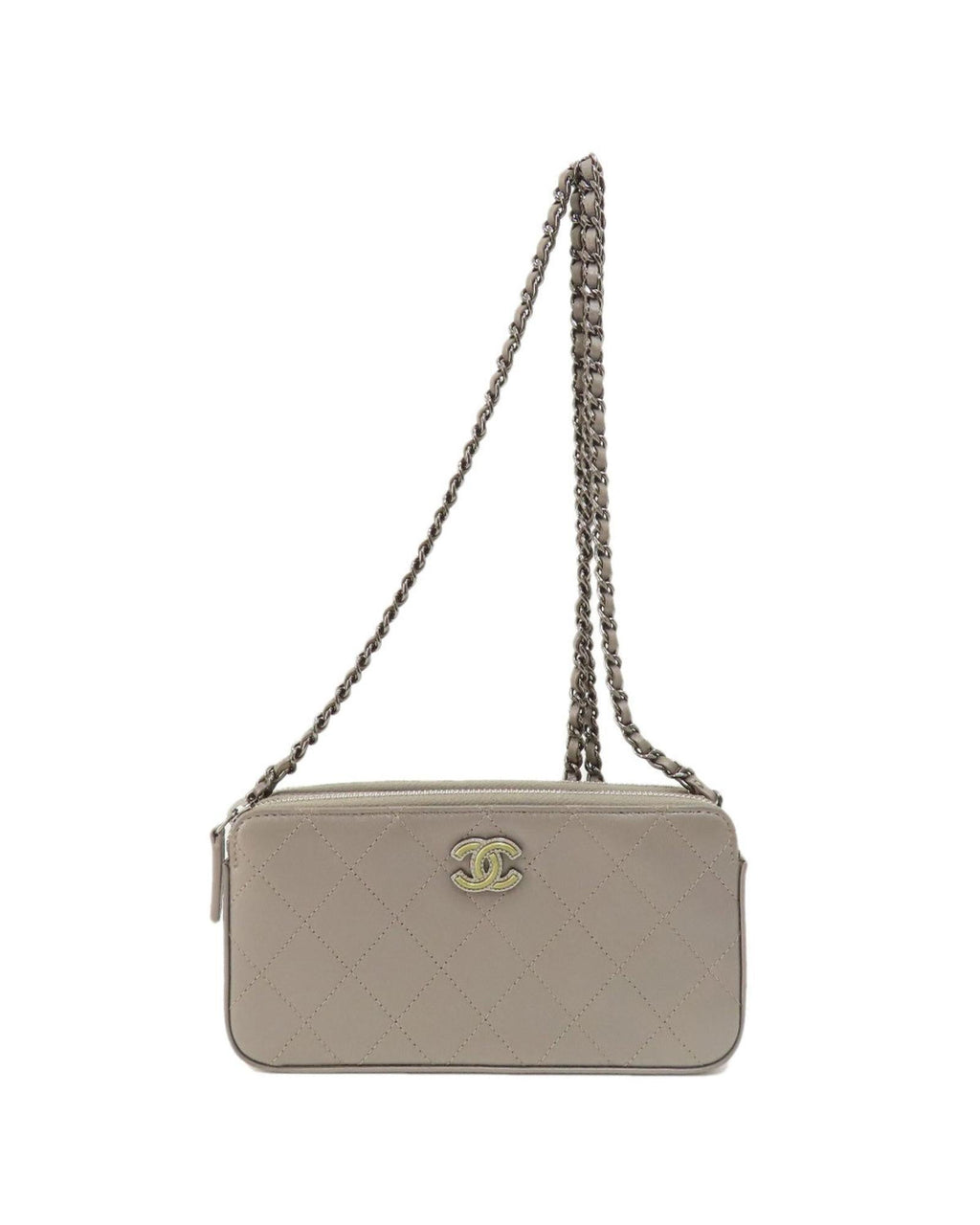 Chanel Classic Double Zip Chain Bag
