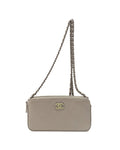 Chanel Classic Double Zip Chain Bag