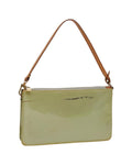 Pochette Vernis Clutch Green Patent Leather