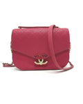 Chanel Chanel 19 Shoulder Bag Pink Caviar Leather