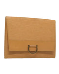 Epi Leather Clutch Dring Closure