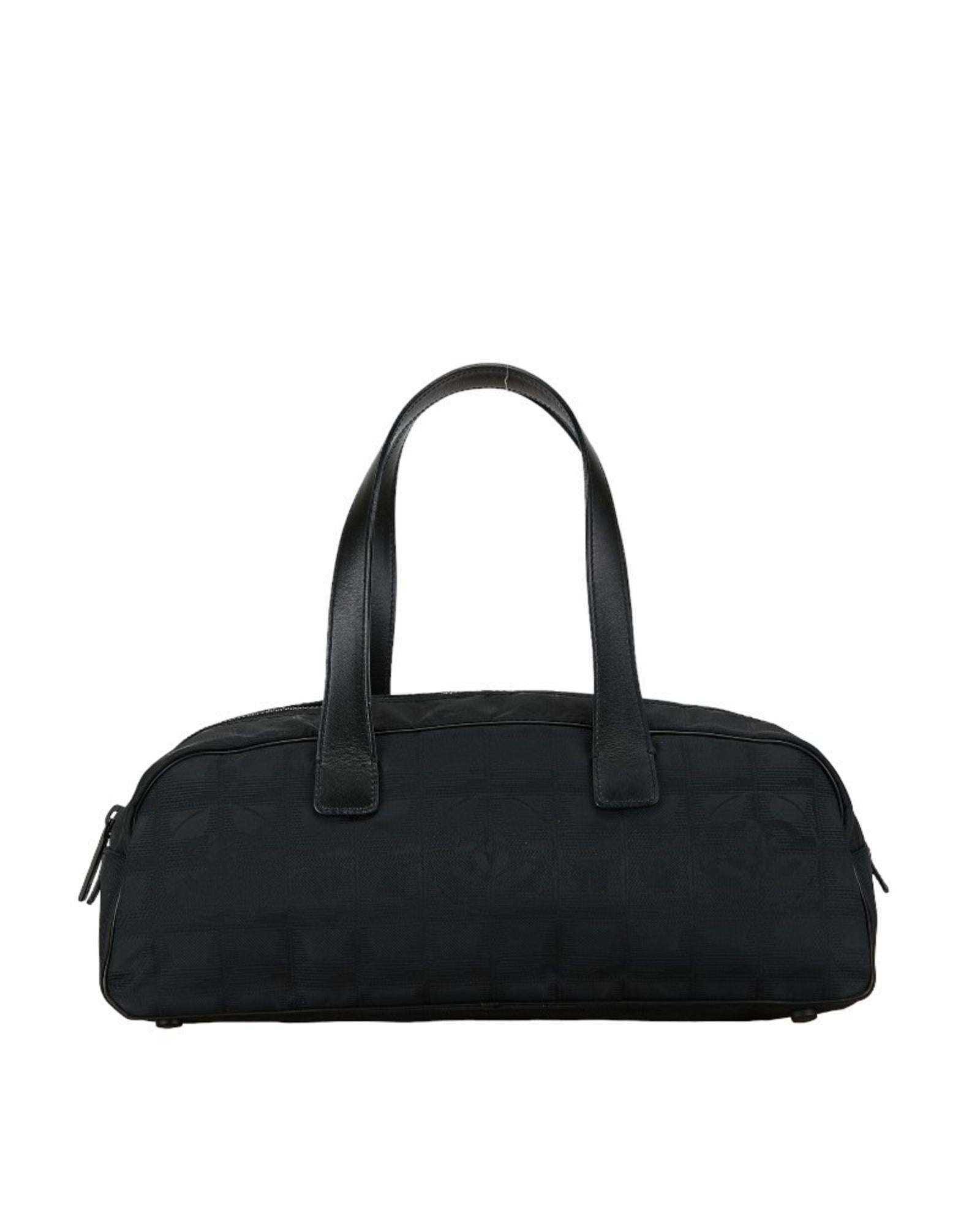 Chanel Classic Bowling Bag Embossed Quilted