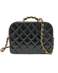 Chanel Classic Flap Patent Leather Bag