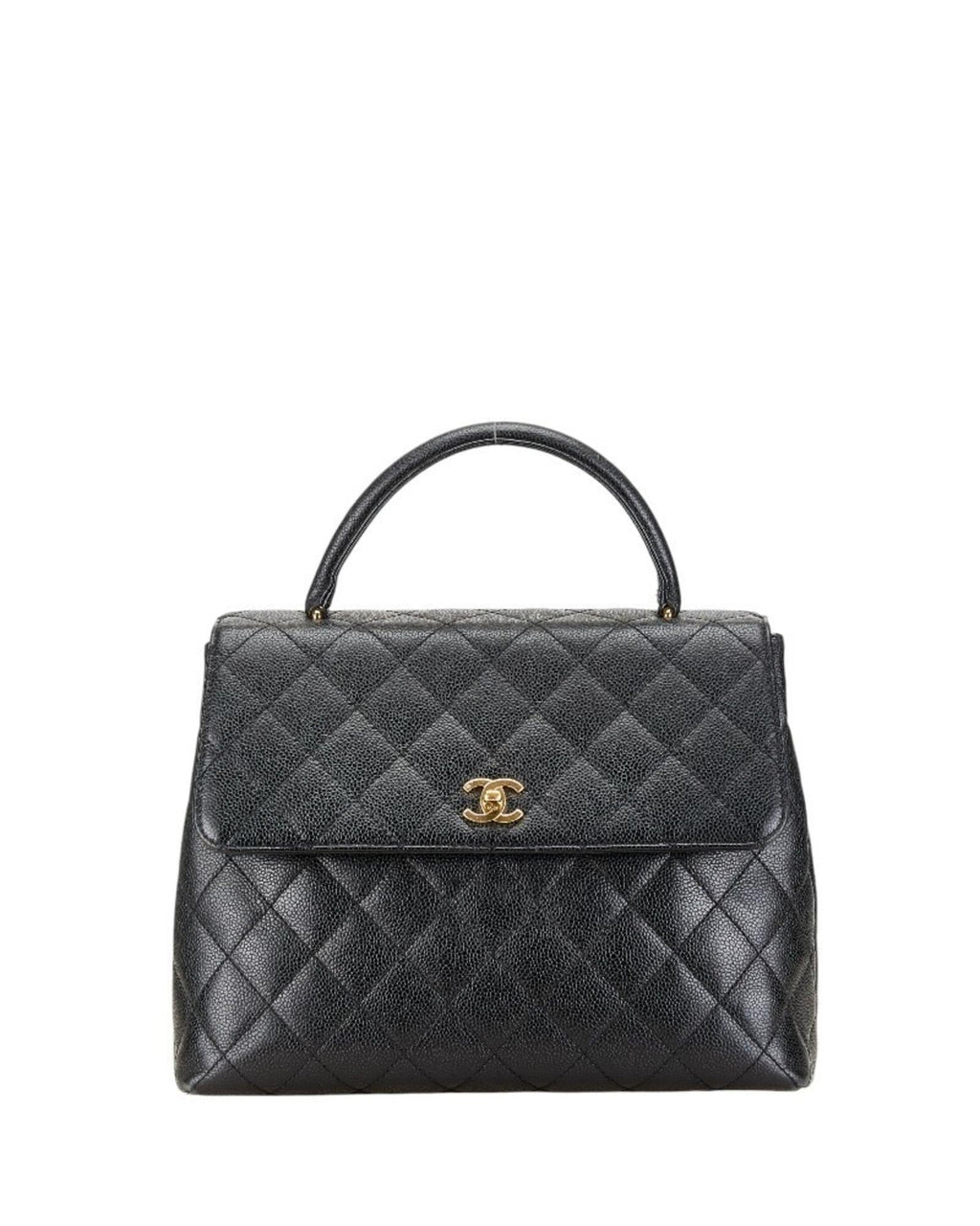 Chanel Classic Handbag  Black Quilted