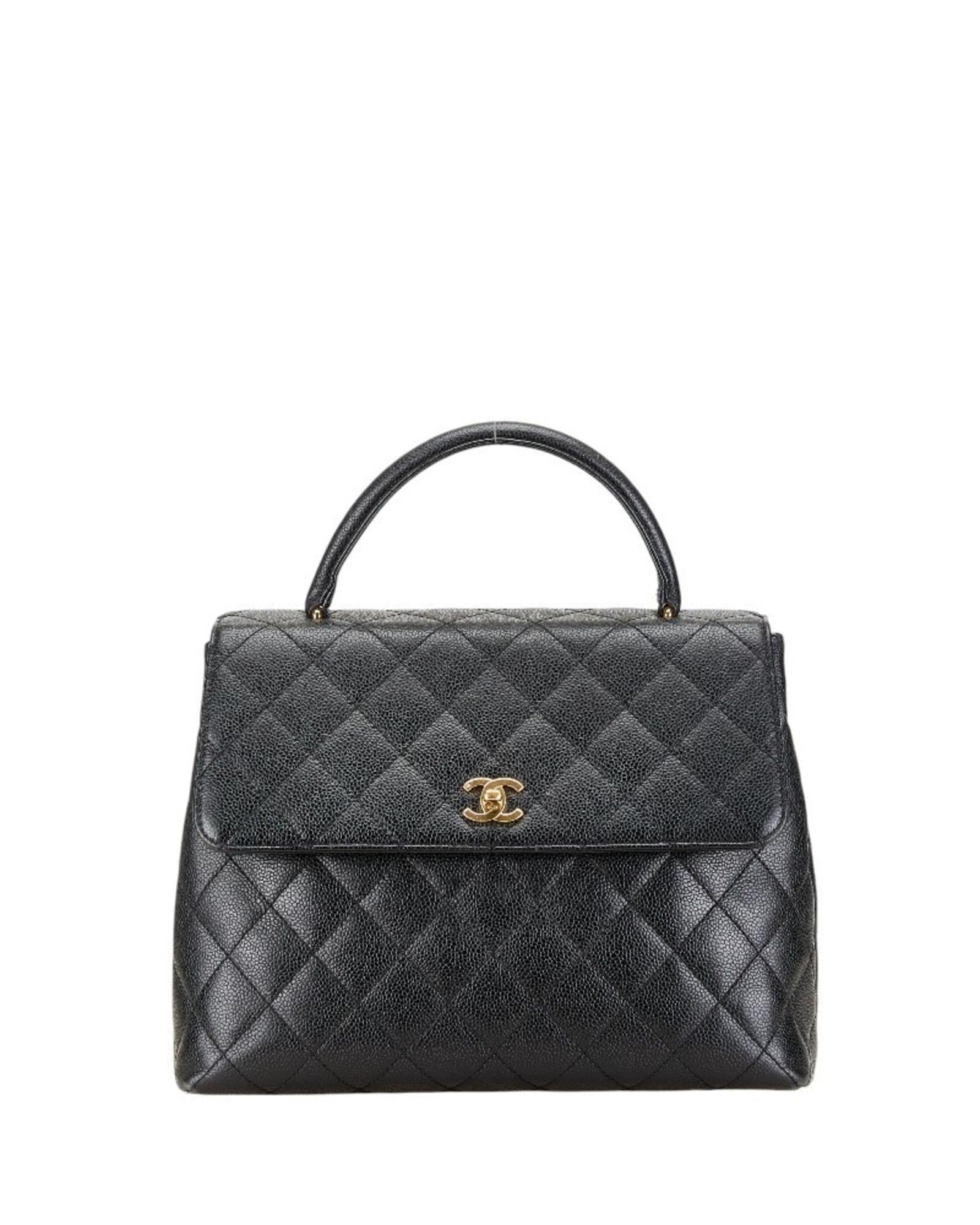 Chanel Classic Handbag  Black Quilted