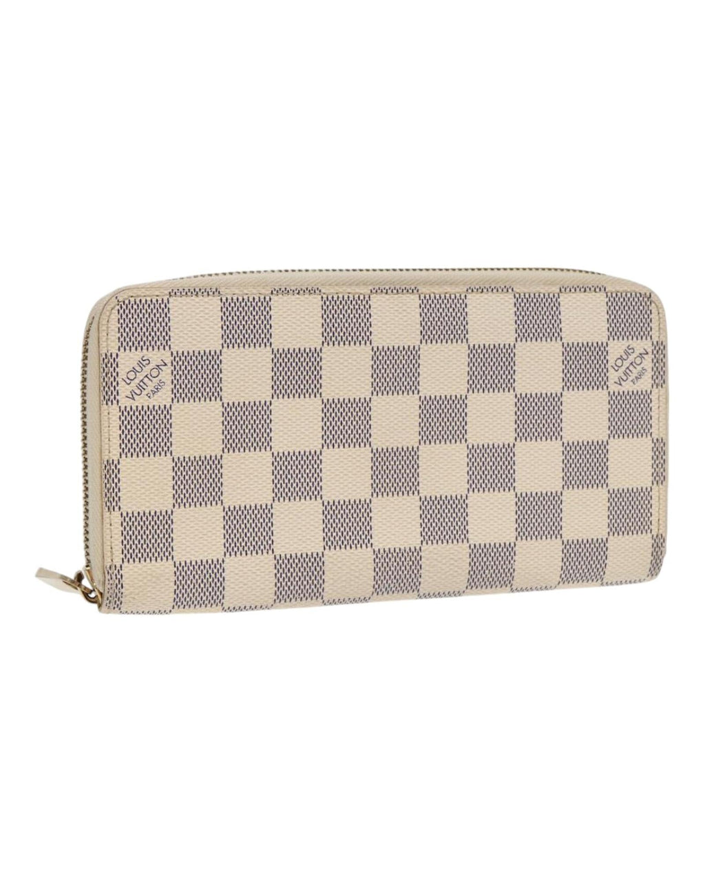 Zip Around Wallet Damier Azur