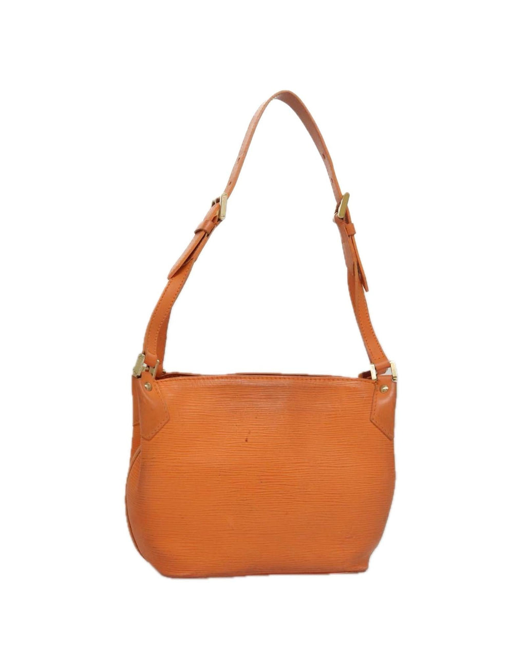 Leather Handbag with Distinctive Design and Good Condition