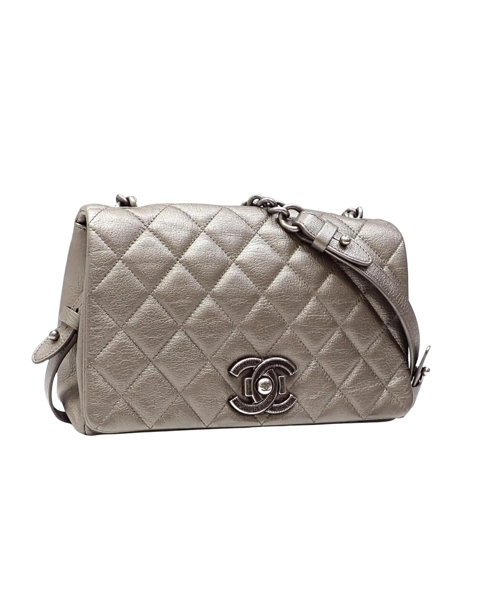 Chanel Classic Shoulder Bag Quilted Lambskin