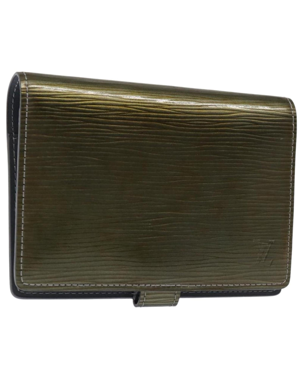 Epi Leather Zipped Wallet