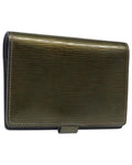 Epi Leather Zipped Wallet
