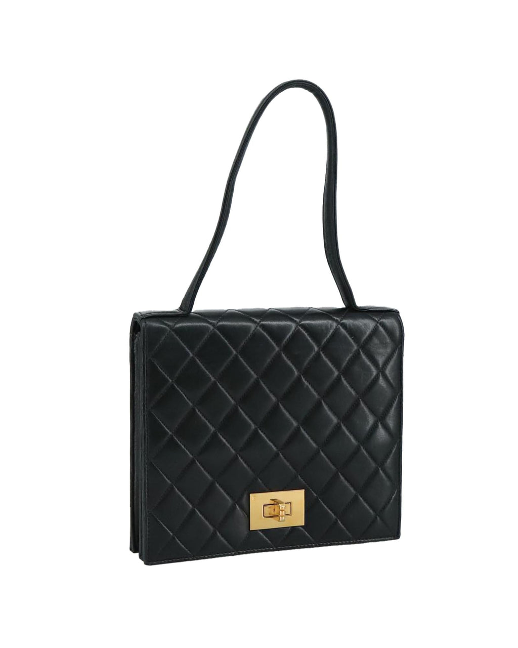 Chanel Vintage Quilted Leather Shoulder Bag