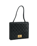 Chanel Vintage Quilted Leather Shoulder Bag