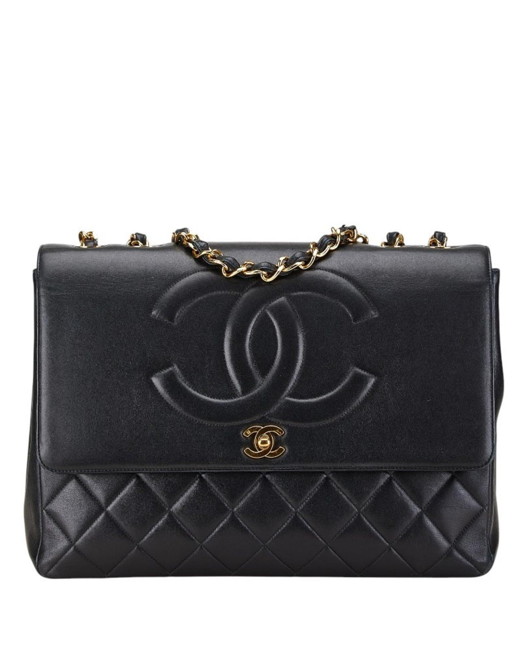 Chanel Classic Flap Jumbo Leather Bag