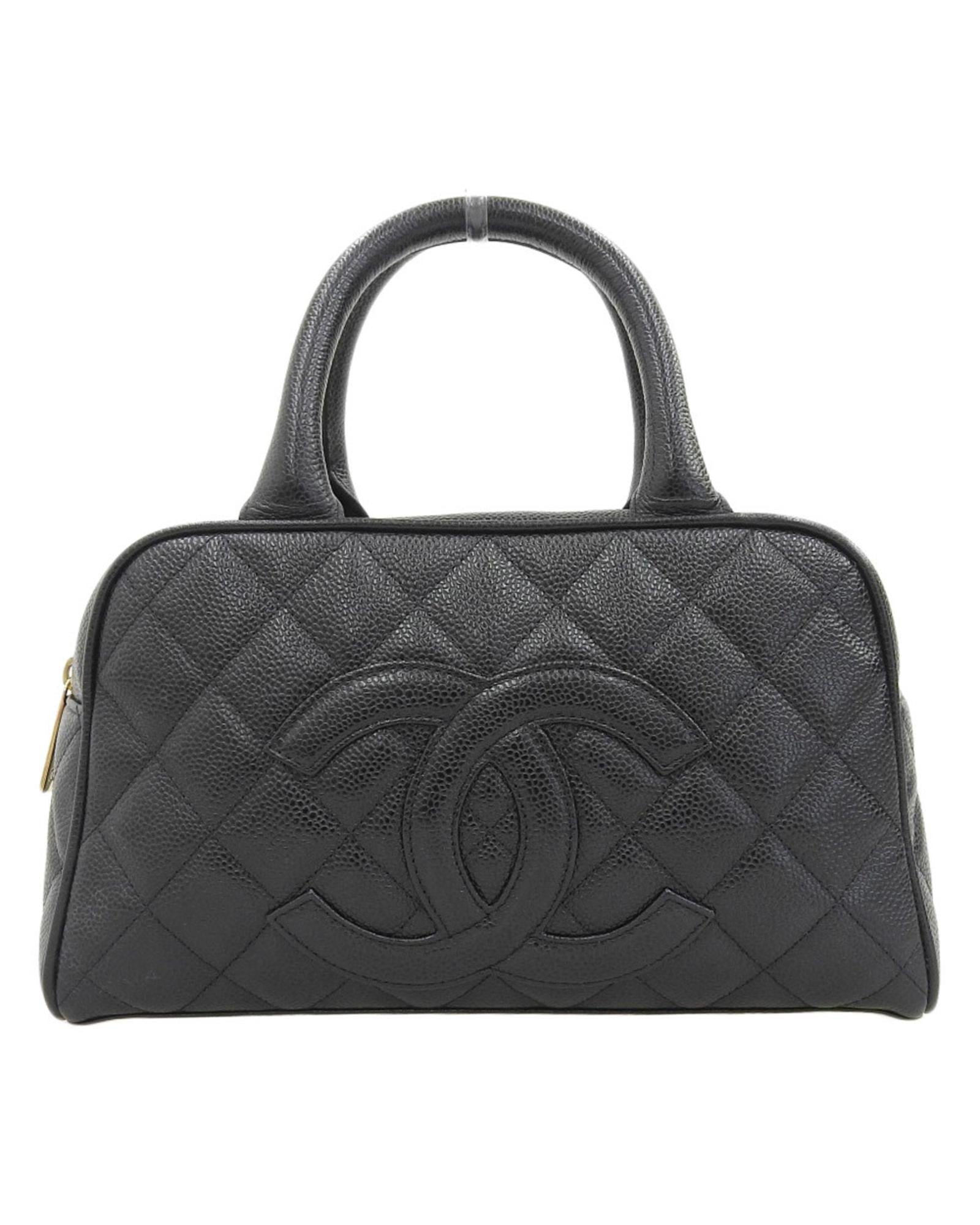 Chanel Classic Handbag Caviar Leather