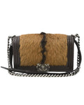 Chanel Boy Chanel Hair Calfskin Shoulder Bag