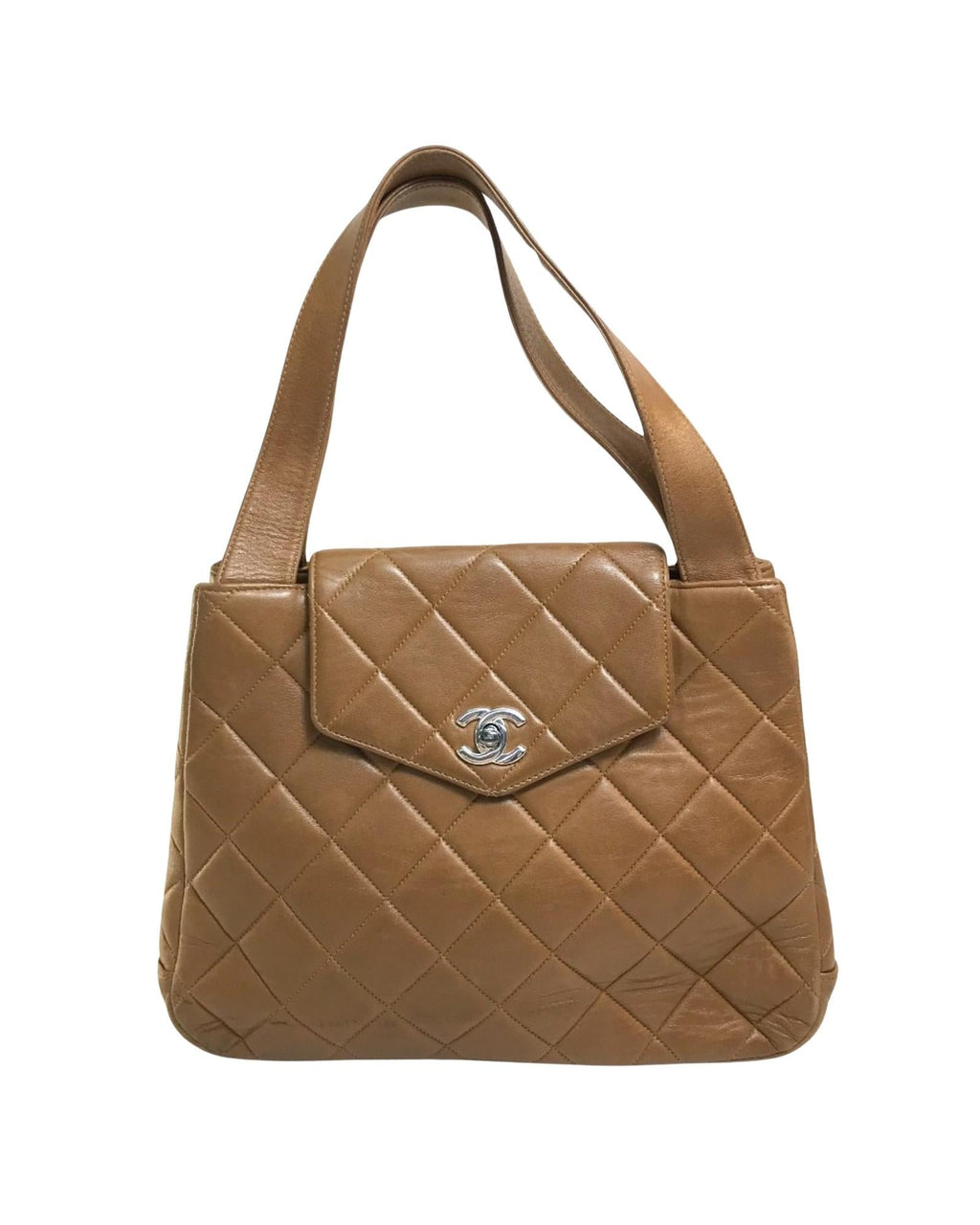 Chanel Classic Flap Handbag Quilted Leather