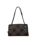 Chanel uede Chain houlder Bag Plaid