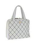Chanel Stitched Leather Tote Bag