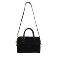 Gucci Vintage Nylon & Leather GG Bowling Bag Large