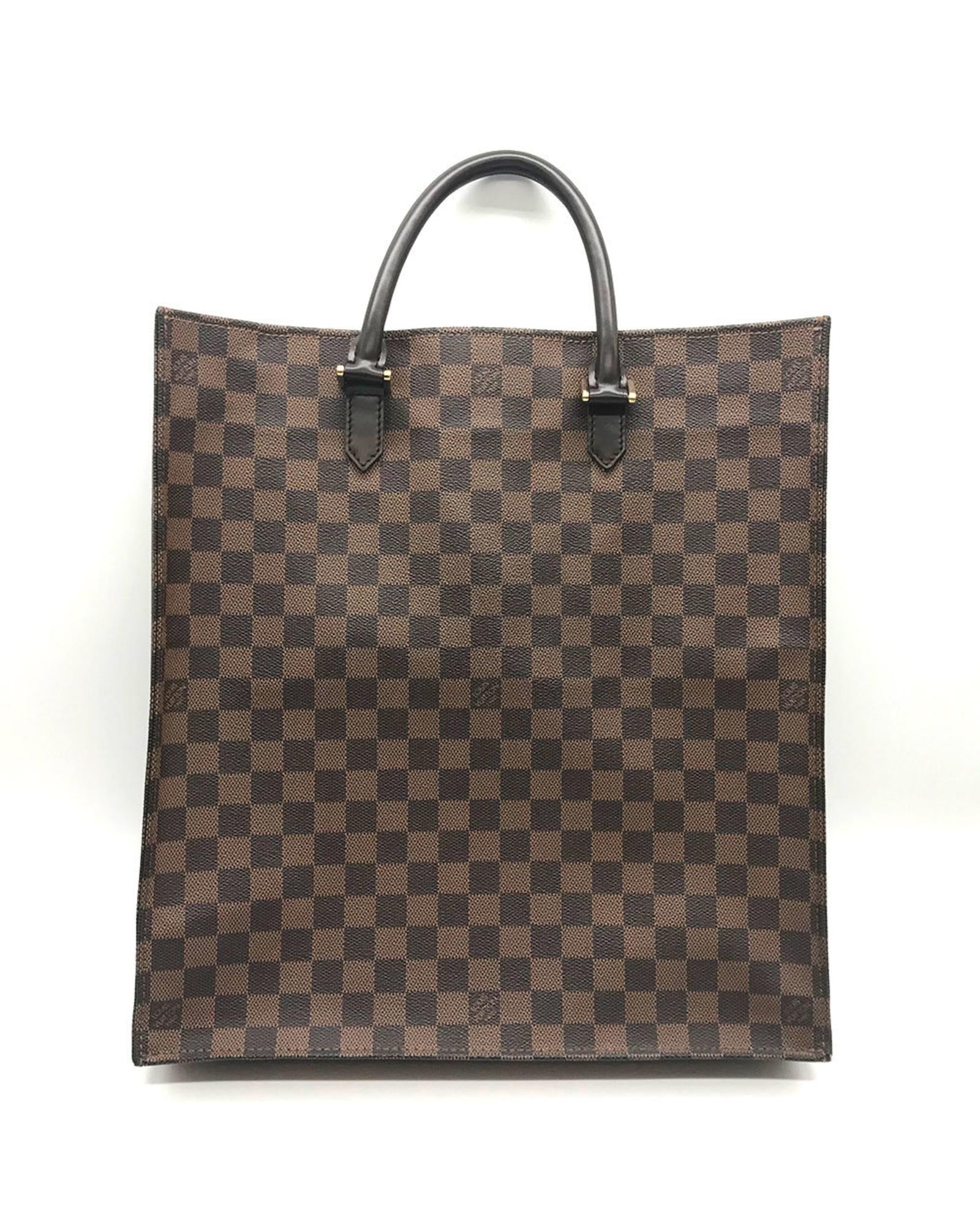 Versatile Damier Canvas Tote Bag