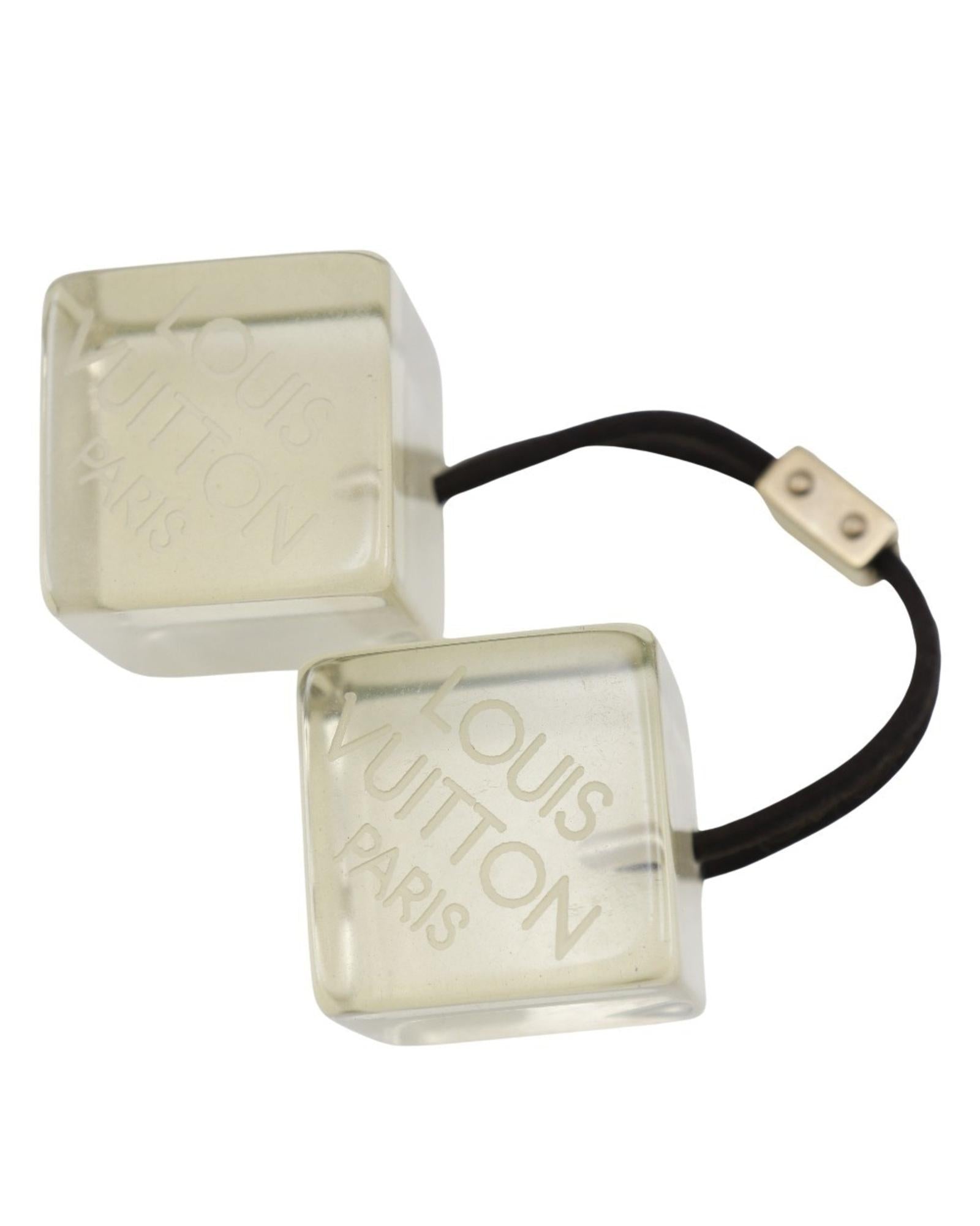 White Plastic Hair Clip