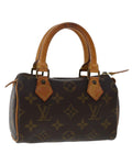 Monogram Canvas Mini Handbag with Gold-tone Hardware