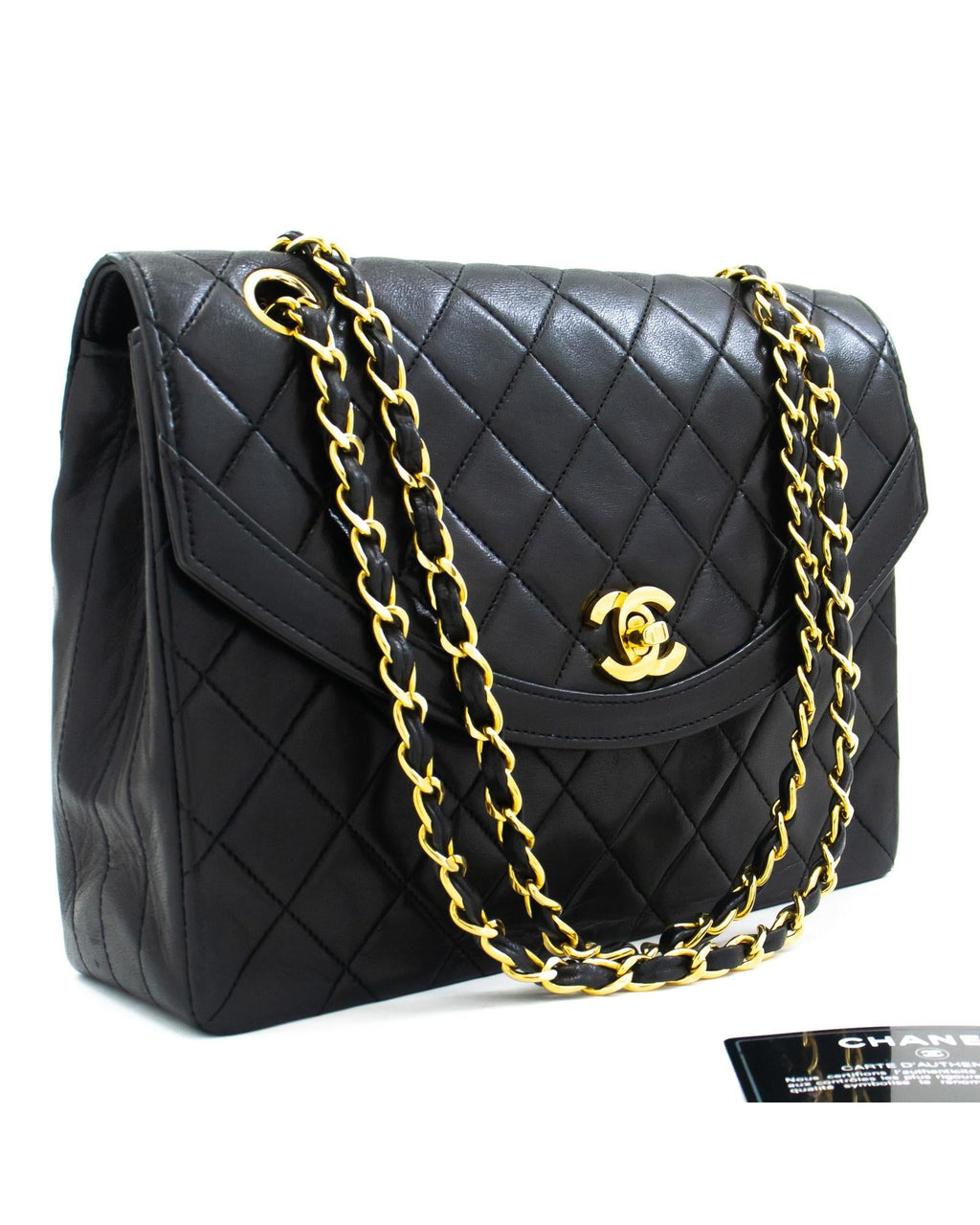 Chanel Classic Flap Leather Shoulder Bag